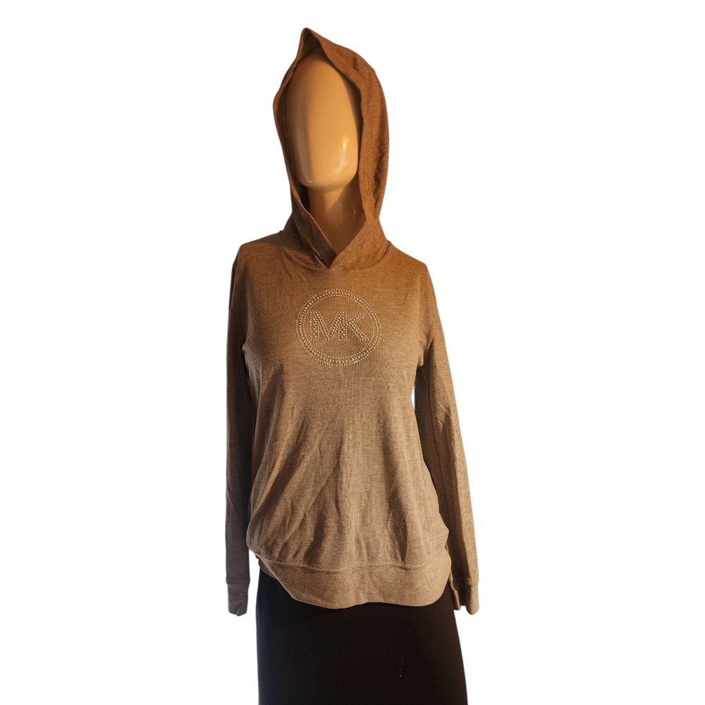 Michael Kors Gray Hoodie with Logo